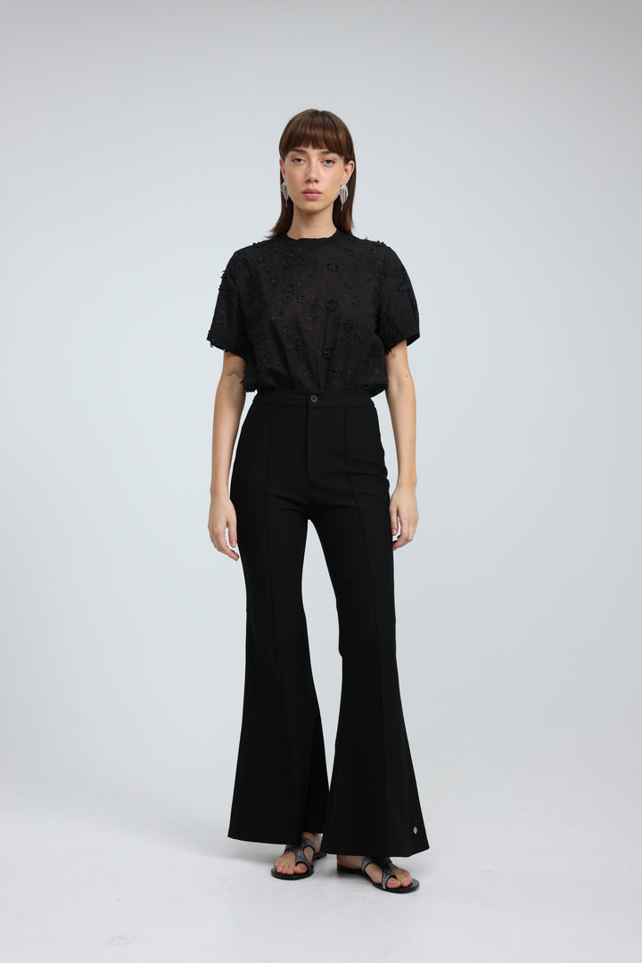 Detail Black Bodysuit