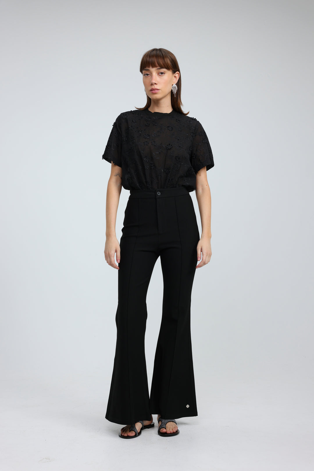 Detail Black Bodysuit