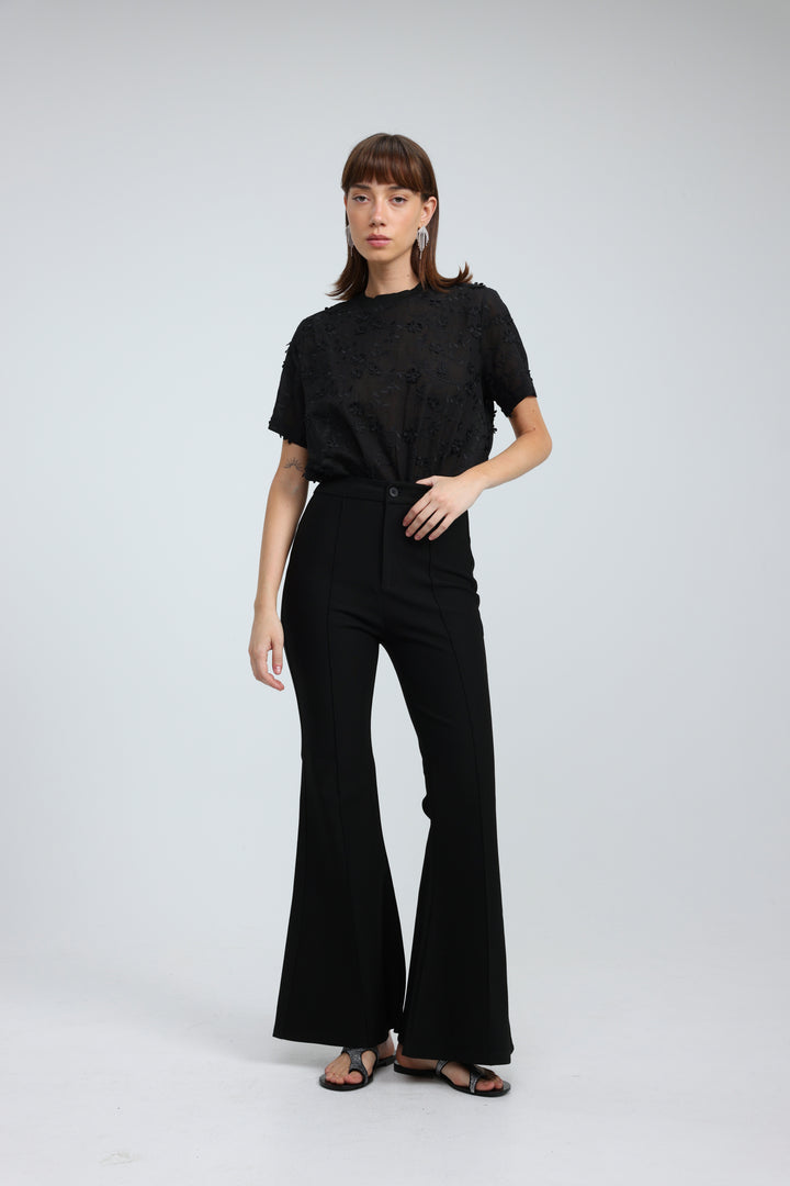 Detail Black Bodysuit