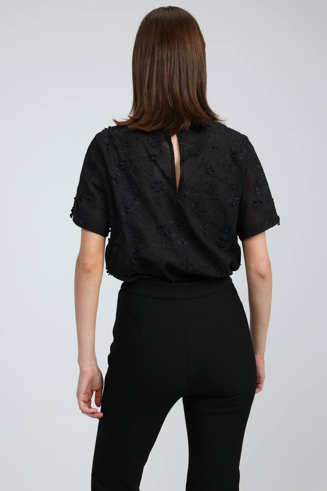 Detail Black Bodysuit