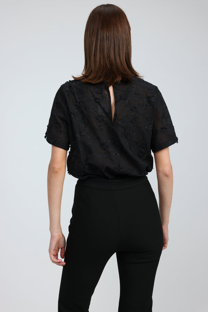 Detail Black Bodysuit