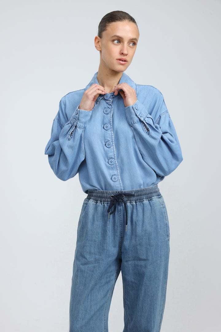 Seen Blue Denim Shirt
