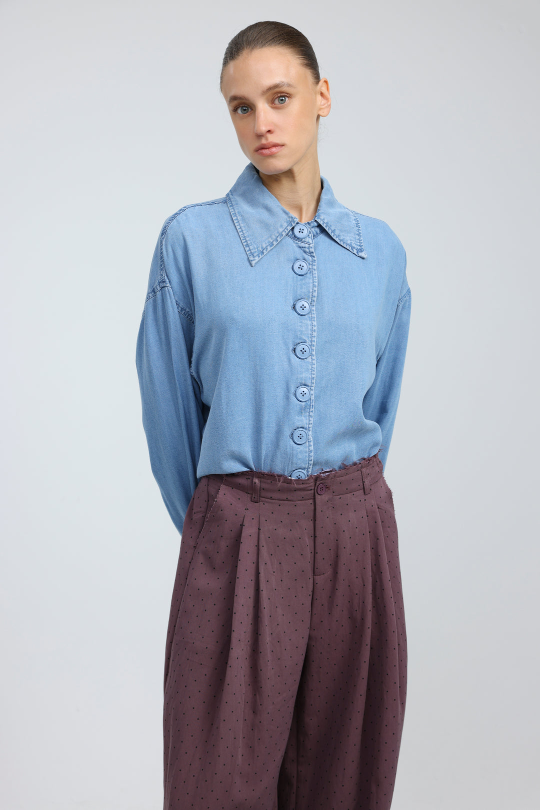 Seen Blue Denim Shirt