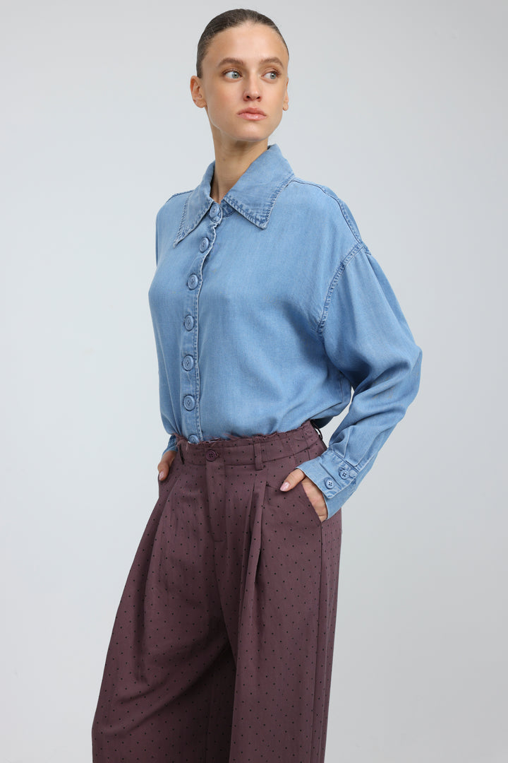 Seen Blue Denim Shirt