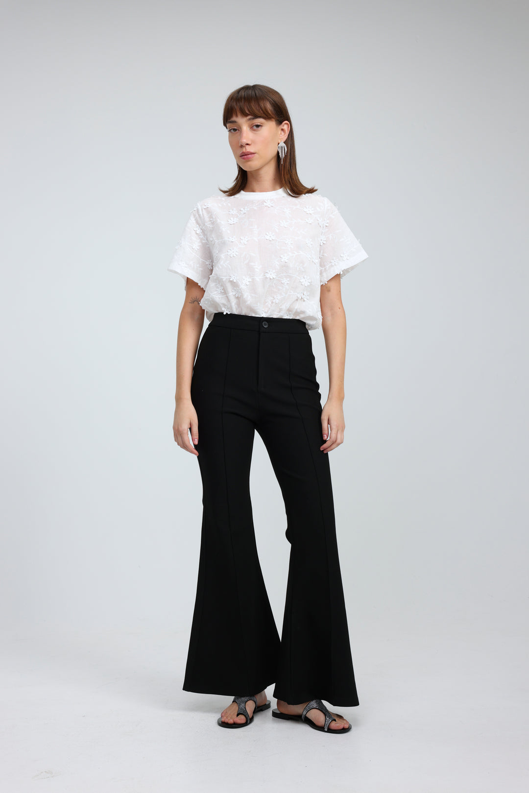 Detail White Bodysuit