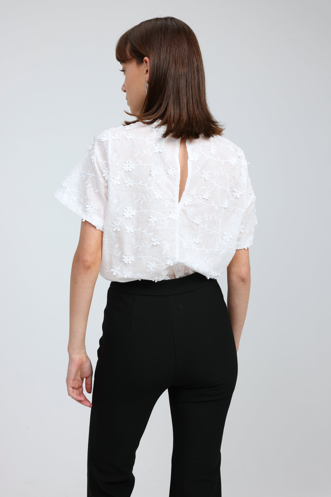 Detail White Bodysuit