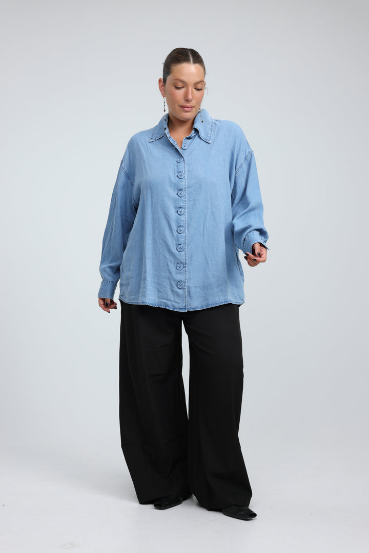 Seen Blue Denim Shirt