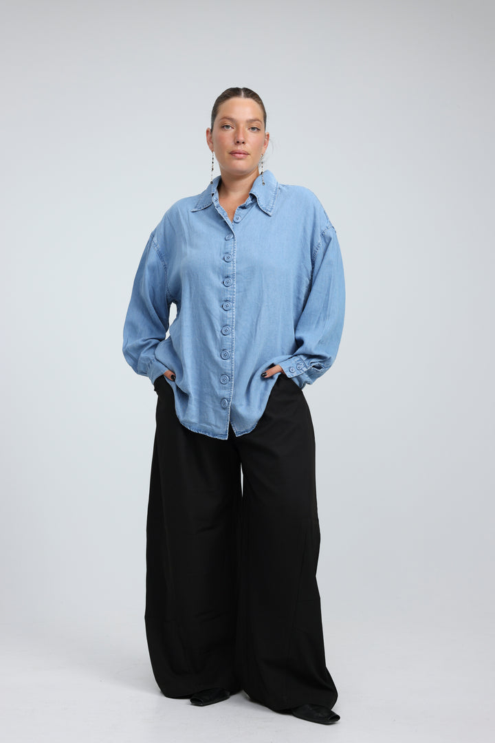 Seen Blue Denim Shirt