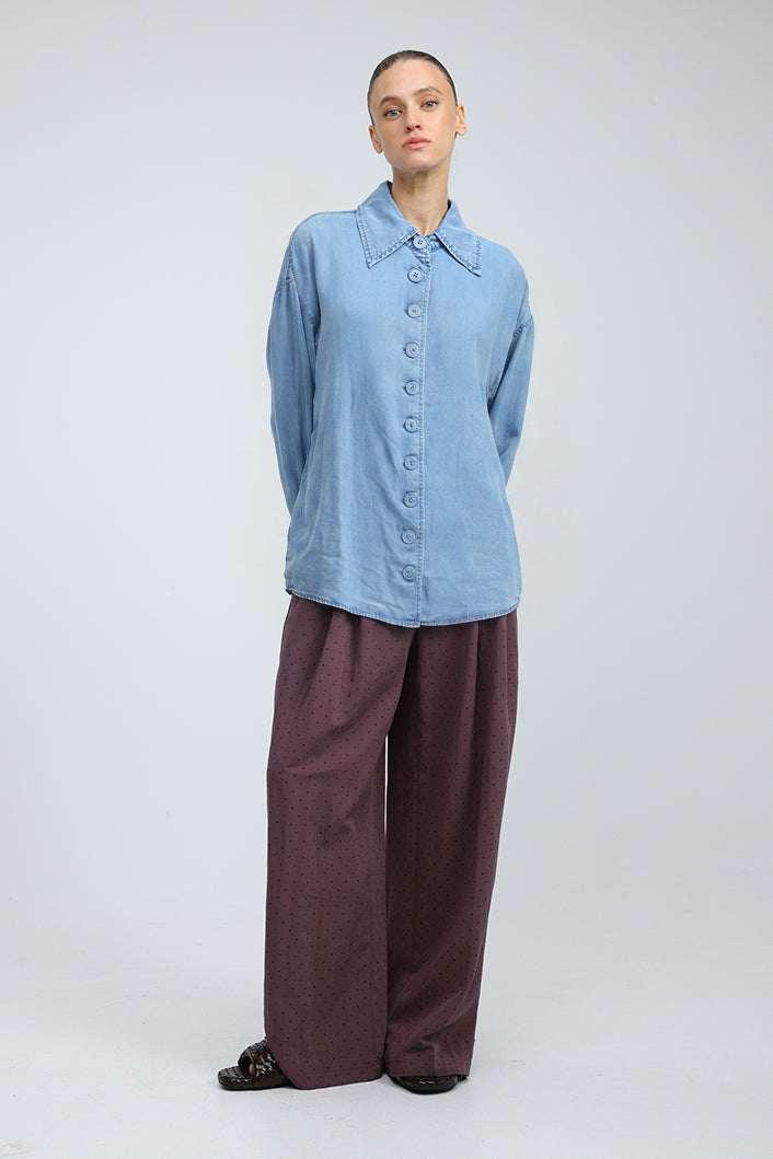 Seen Blue Denim Shirt
