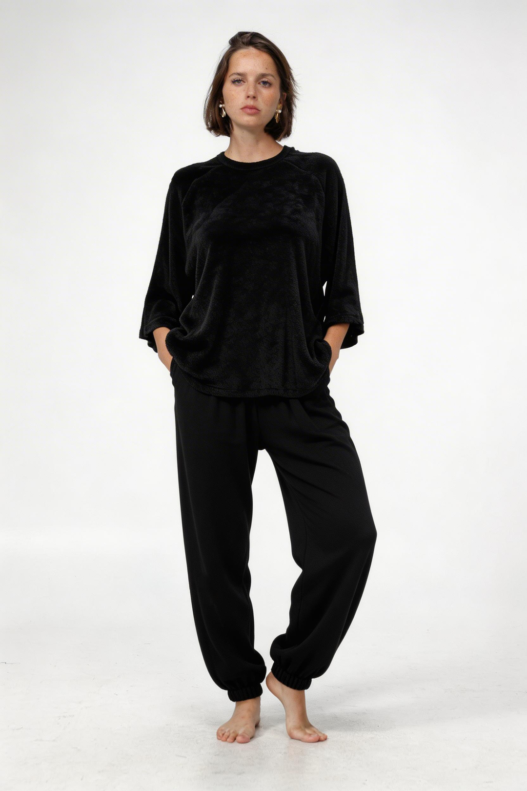 Towel Black Set