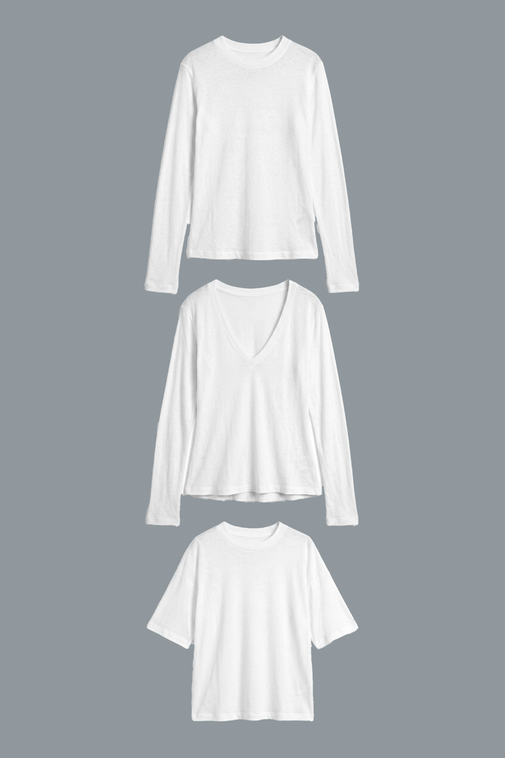Starz Of Saba 3 White Shirts Pack