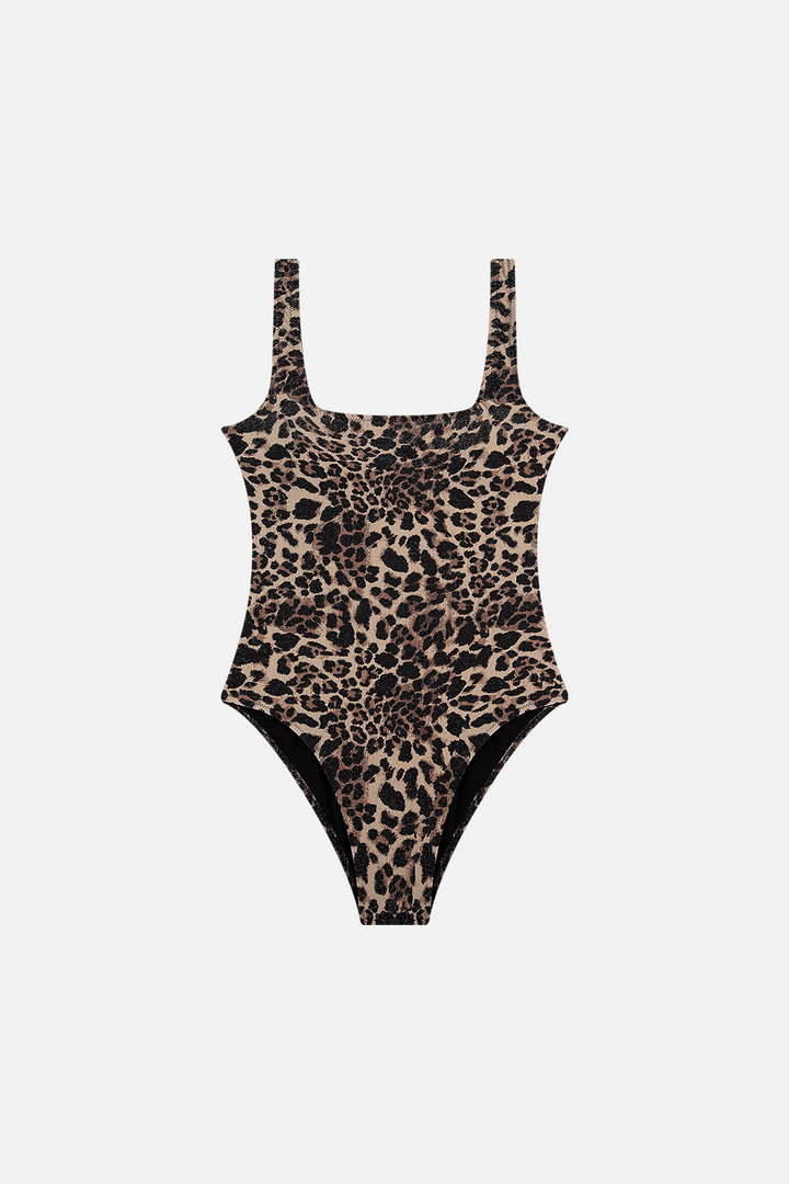 Johansson Sparkly Leopard Swimsuit