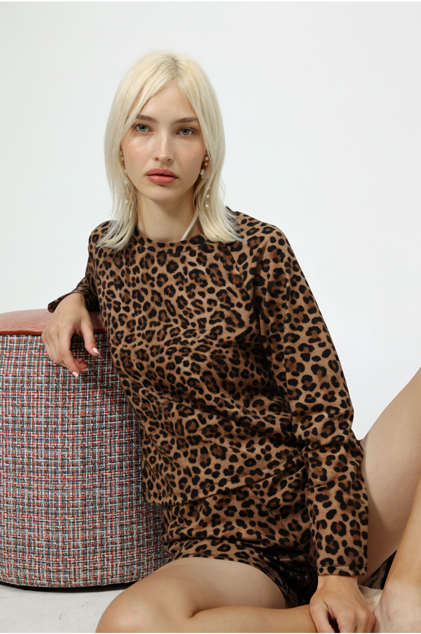 Tully Leopard Pajama Set
