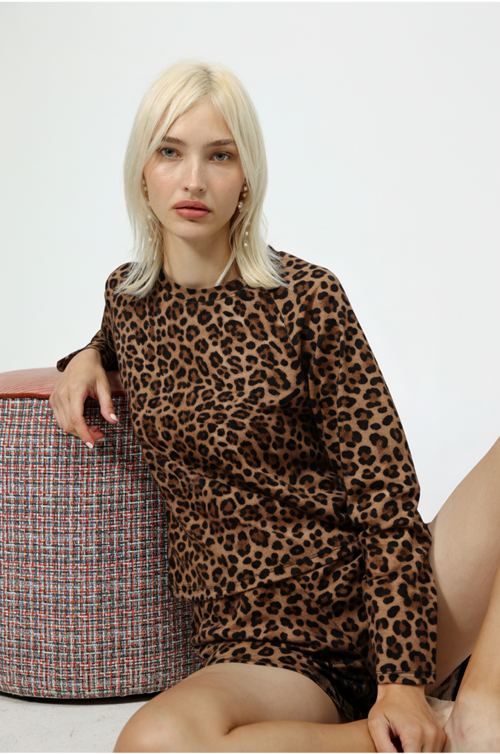 Tully Leopard Pajama Set