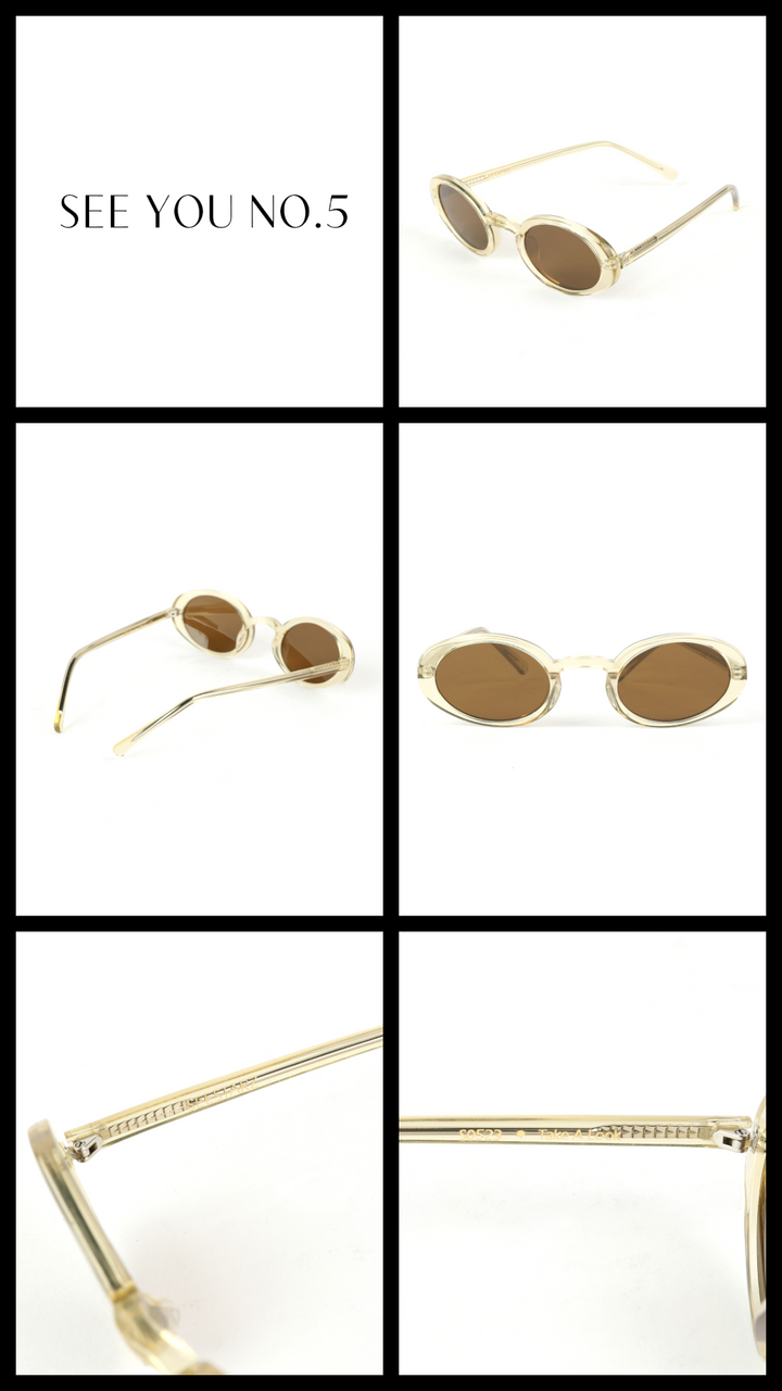 See You No.5 Leopard Sunglasses
