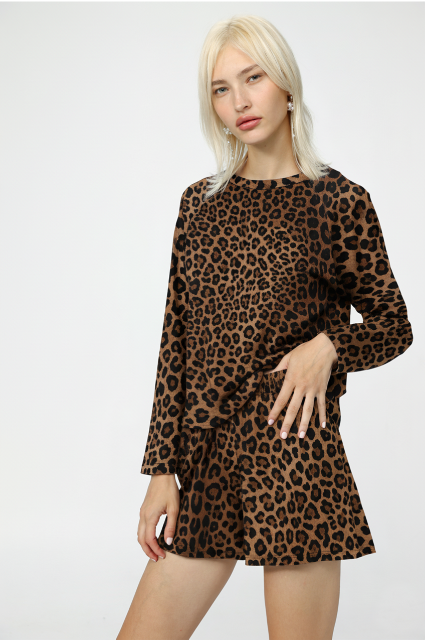 Tully Leopard Pajama Set