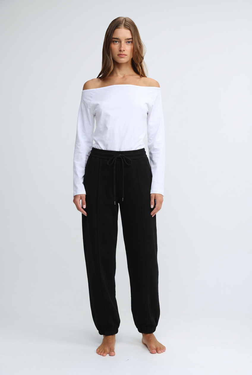 Clean66 Black Joggers