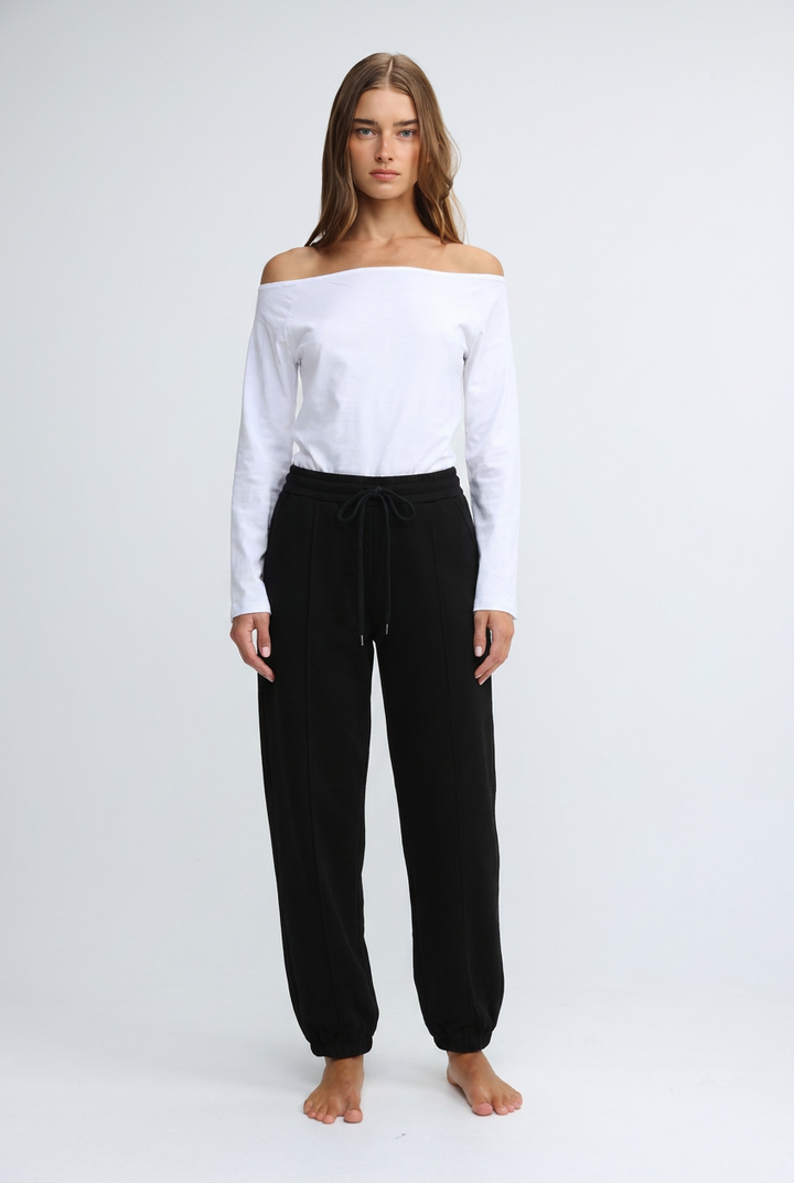 Clean66 Black Joggers