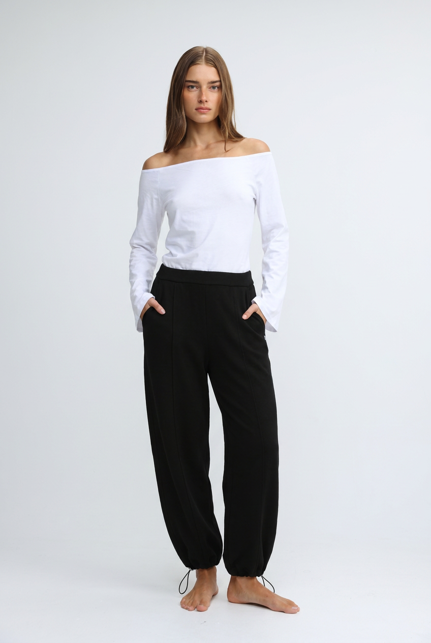 Clean66 Black Joggers