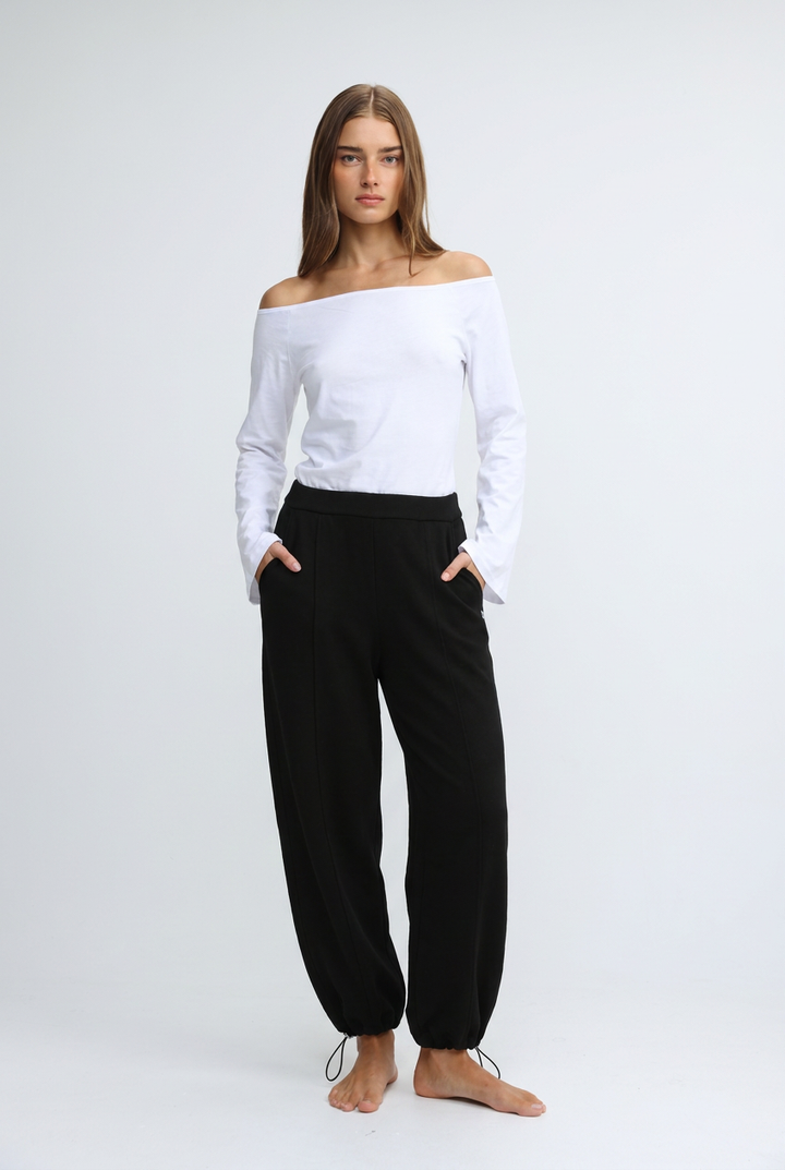 Clean66 Black Joggers