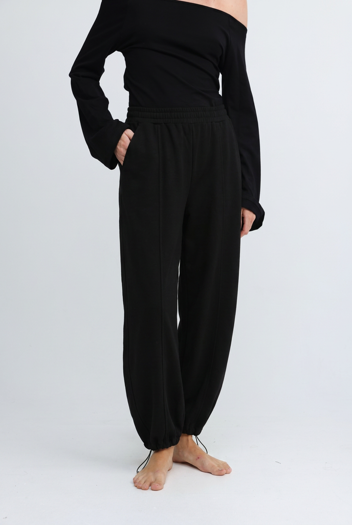 Clean66 Black Joggers
