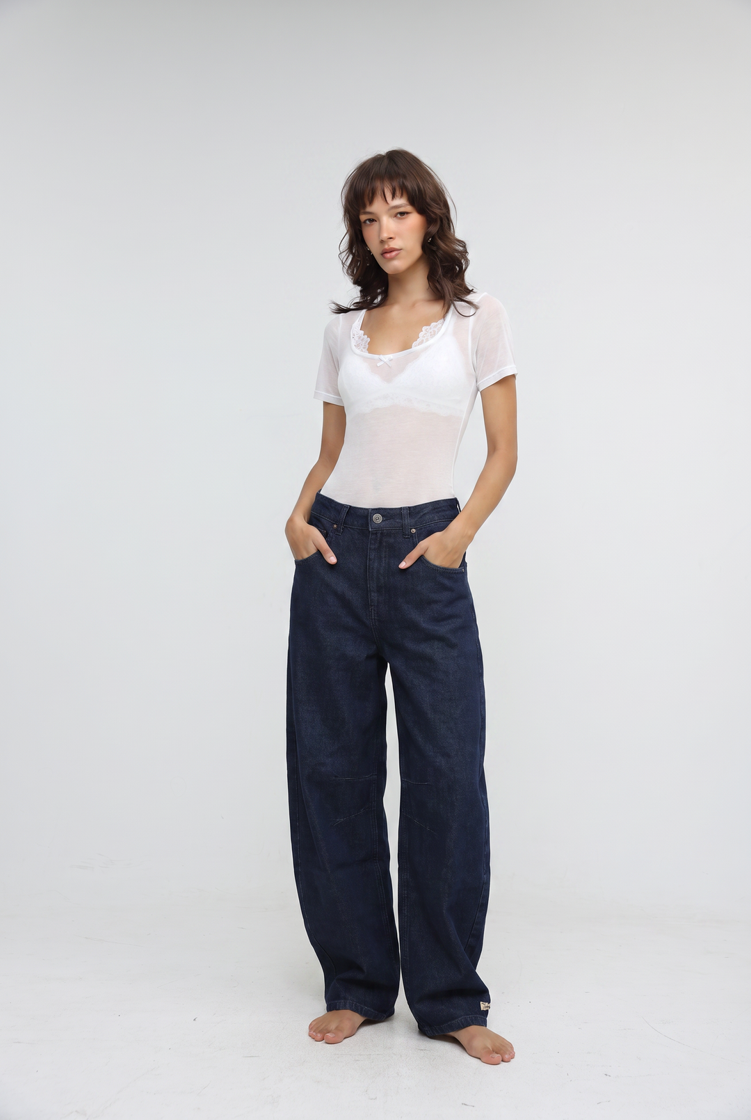 Star 731 Dark Blue Barrel Denim