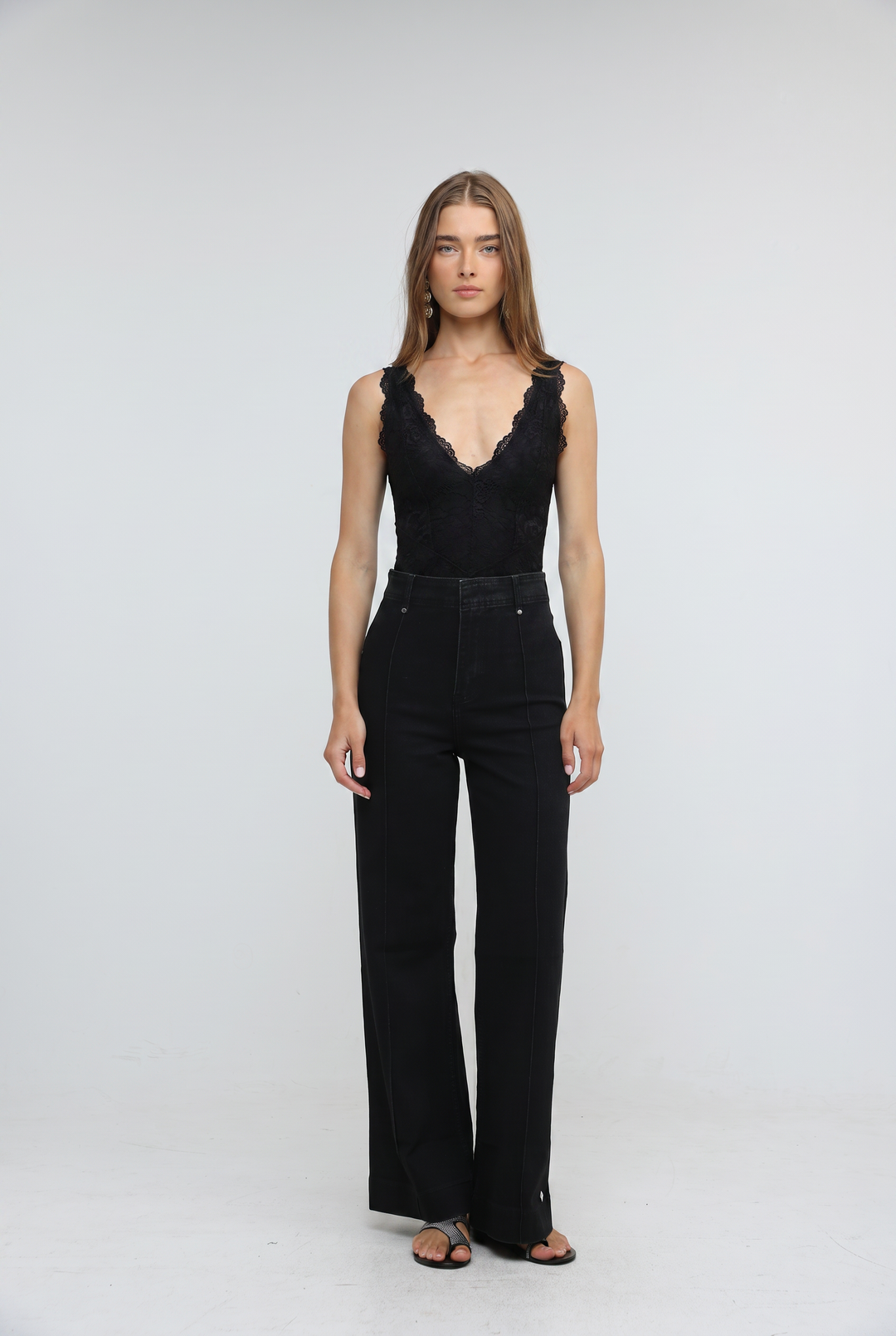 Late Black Bodysuit