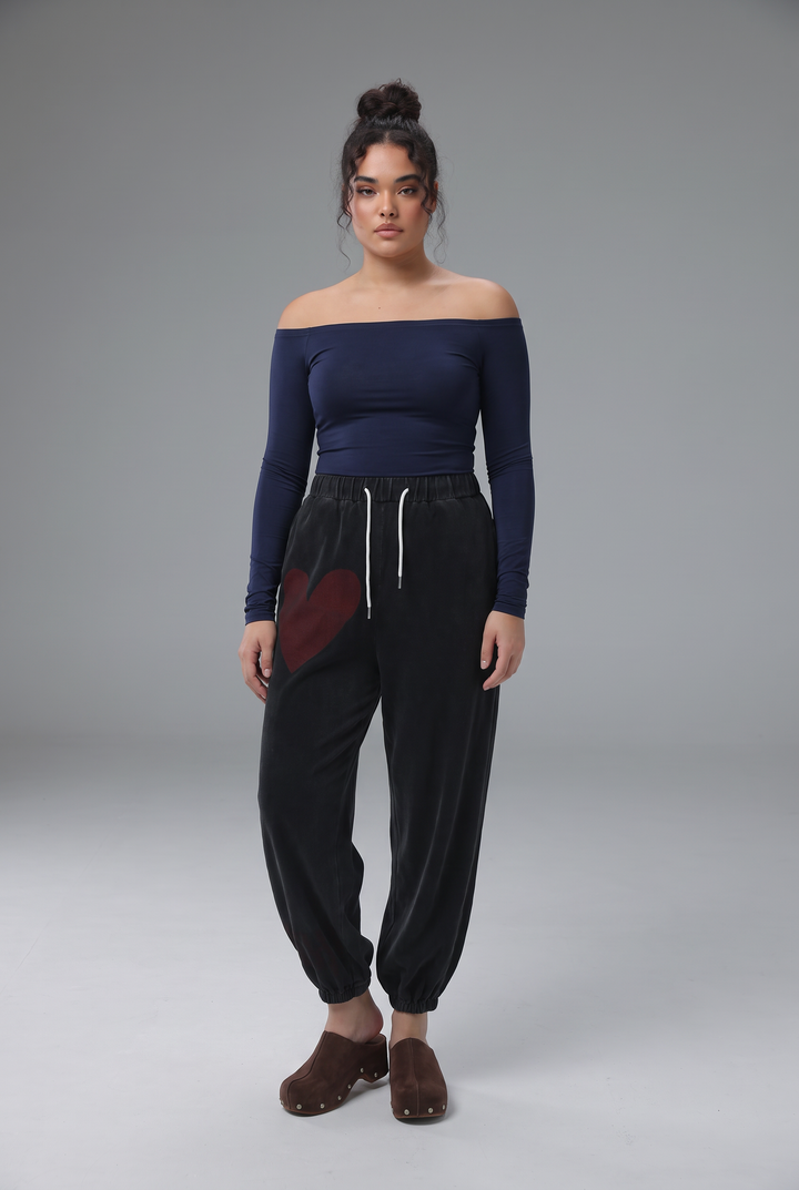 Daniela's Black Off Shoulder Bodysuit