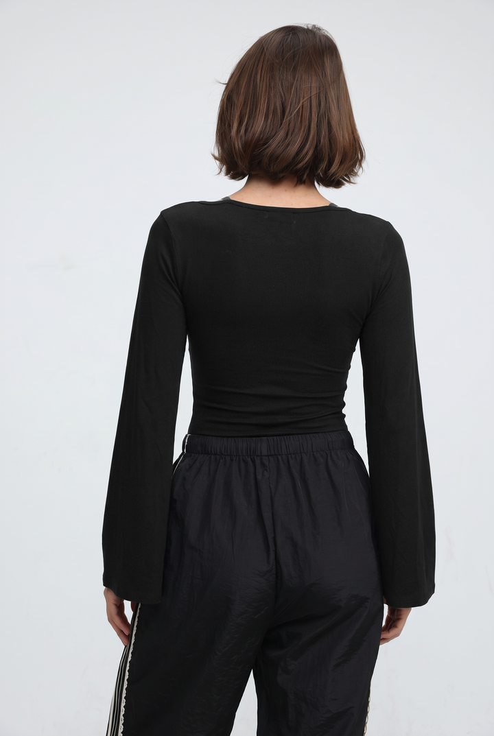 Duplicate Black Bodysuit