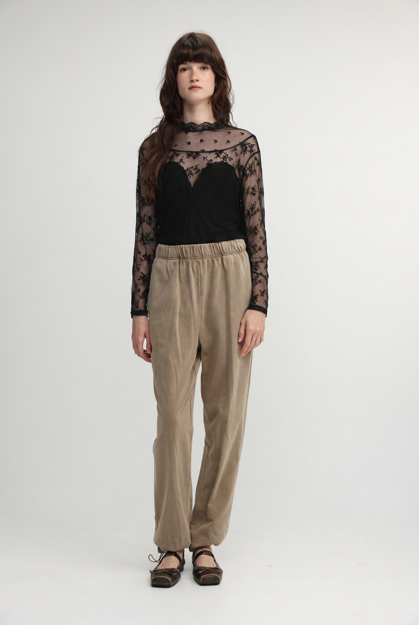 Victory Black Lace Shirt