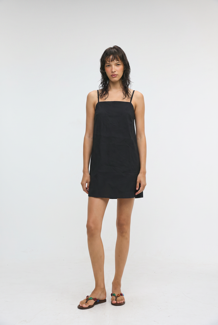 Capri Black Mini Dress
