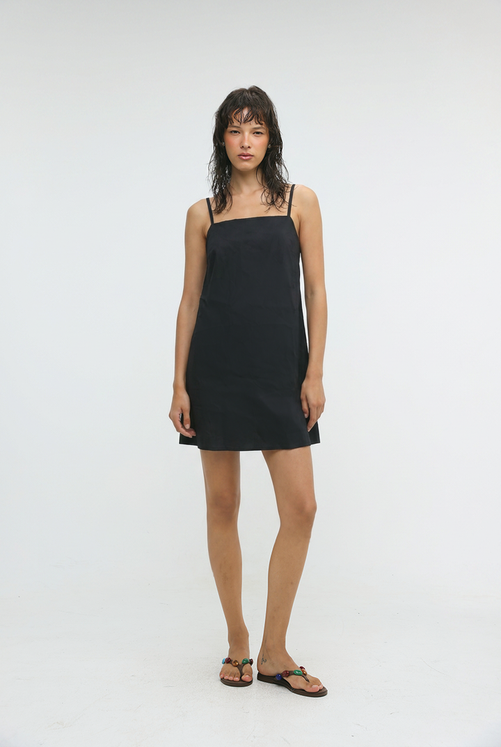 Capri Black Mini Dress