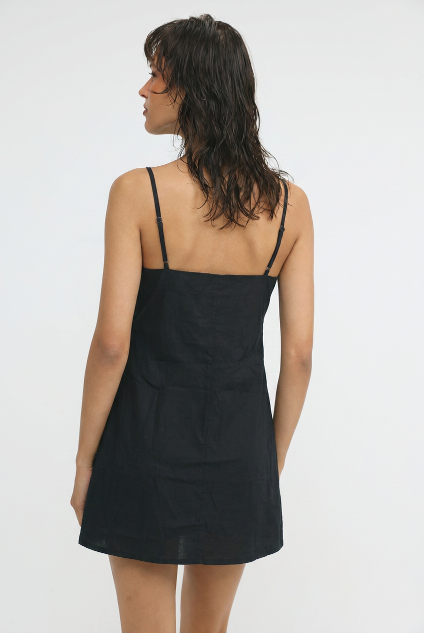 Capri Black Mini Dress
