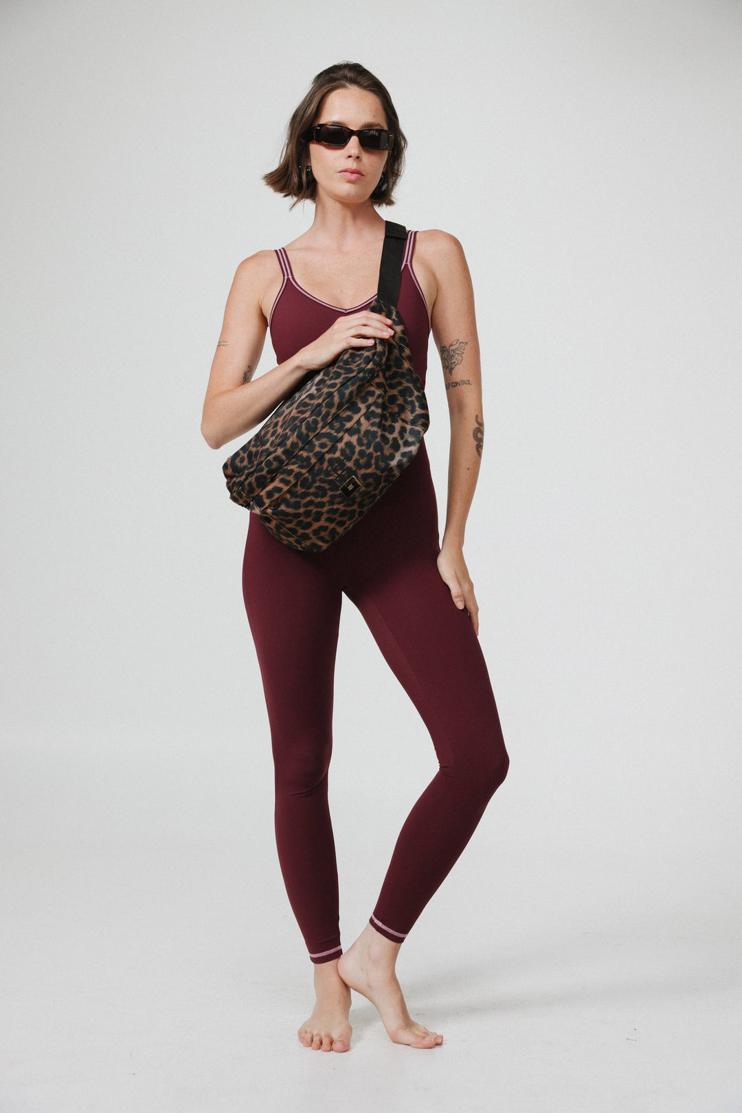 EE Huge Leopard Belt Bag