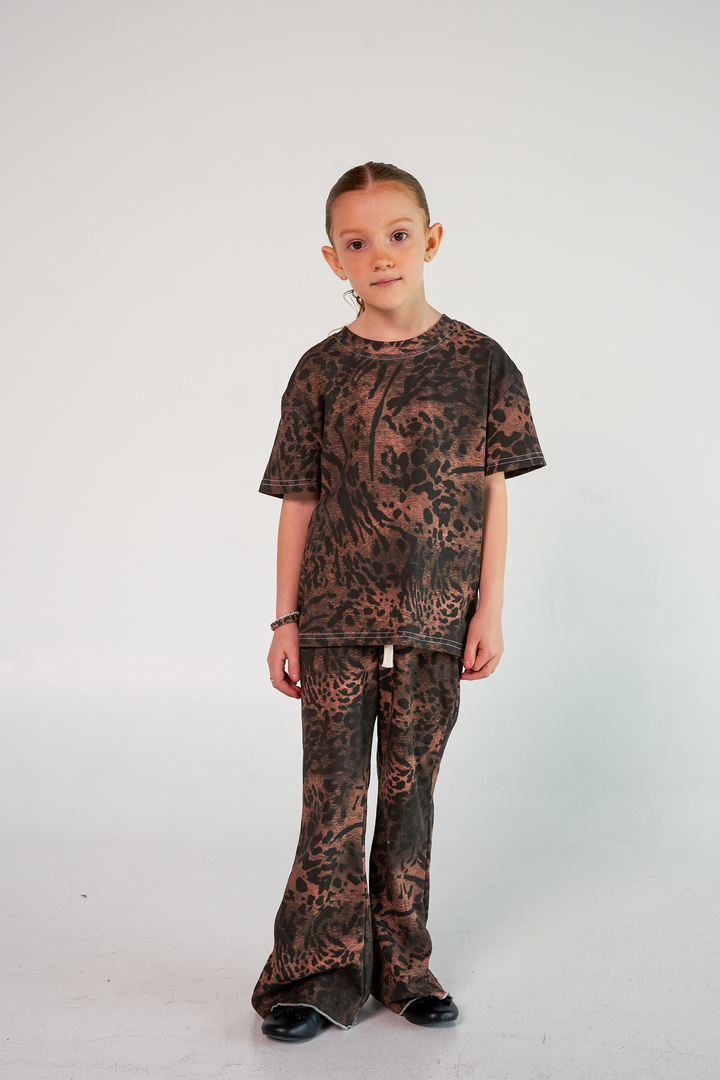 Collab Leopard Kids Set