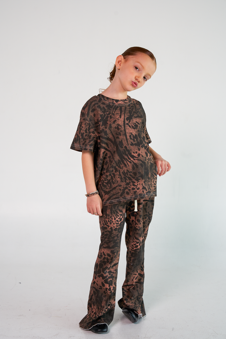 Collab Leopard Kids Set