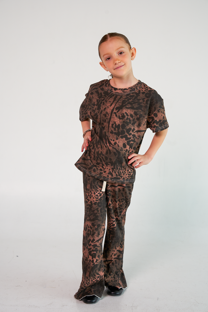 Collab Leopard Kids Set