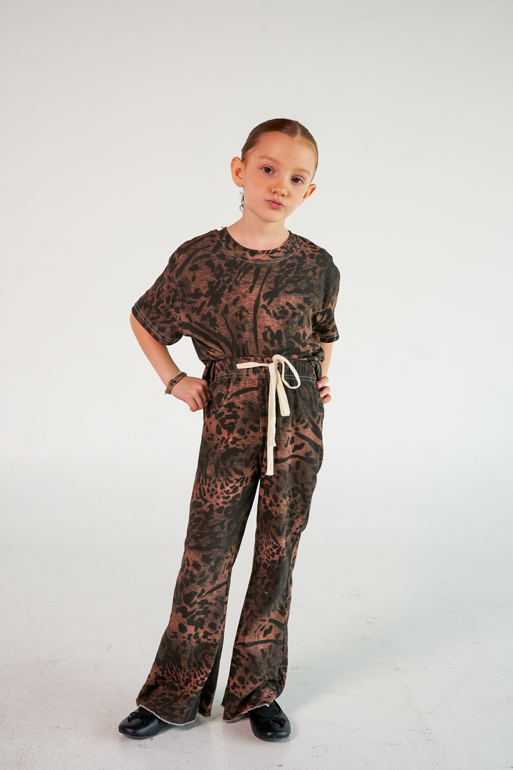 Collab Leopard Kids Set