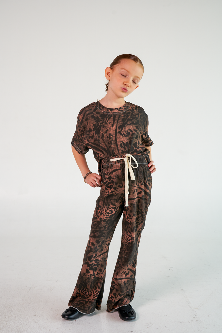 Collab Leopard Kids Set