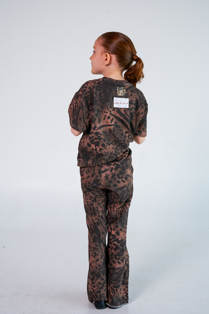 Collab Leopard Kids Set
