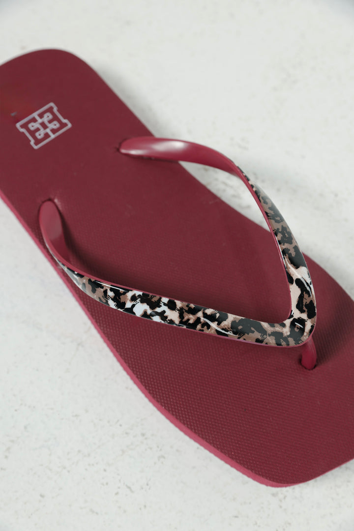 EE Wine Flip-Flops