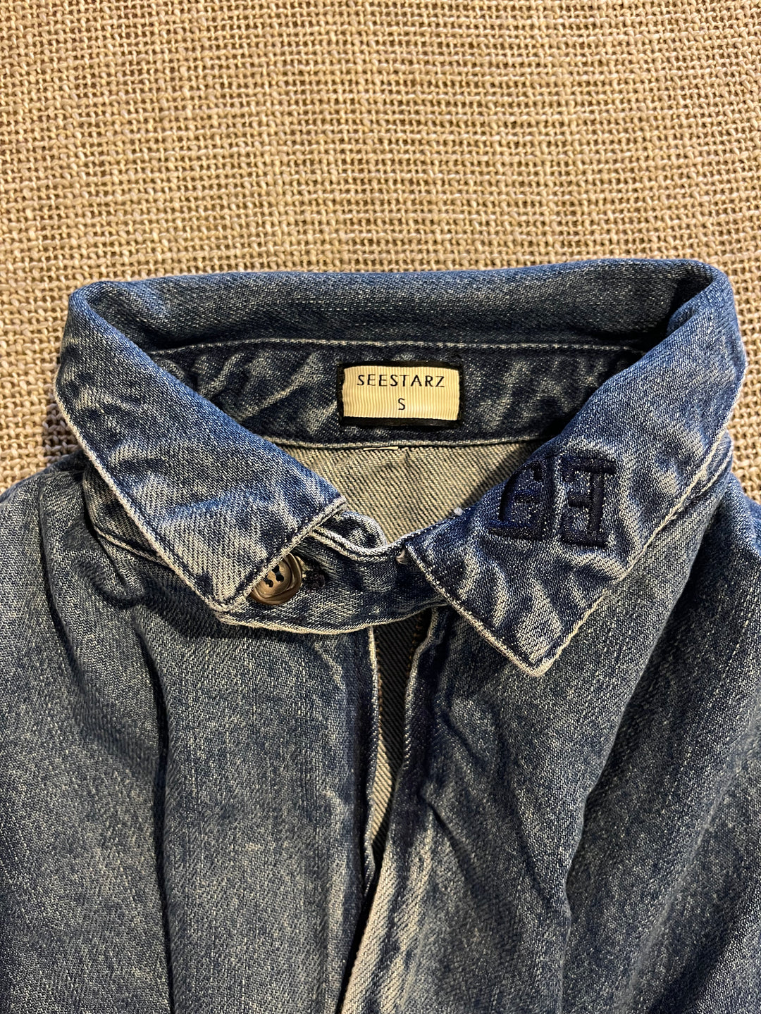 EE Team Denim Bomber