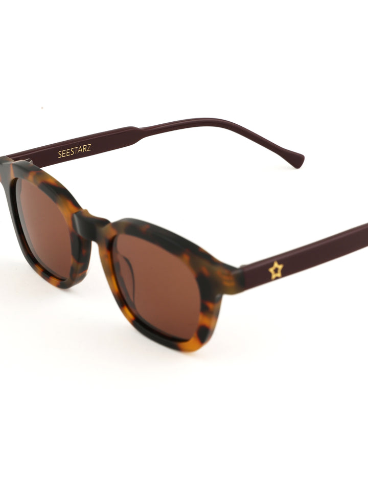 See You No.15 Leopard Sunglasses