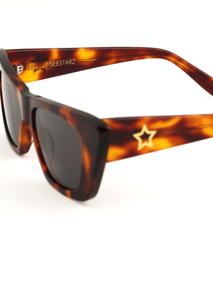 See You No.17 Leopard Sunglasses