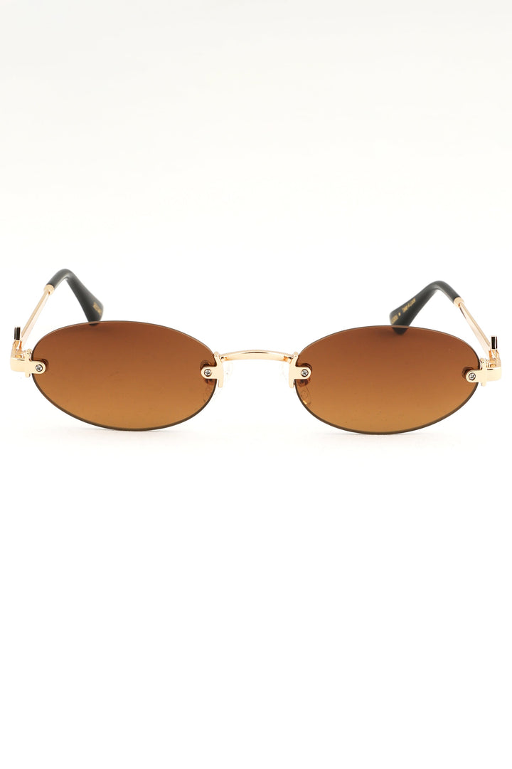 See You No.18 Gold Sunglasses
