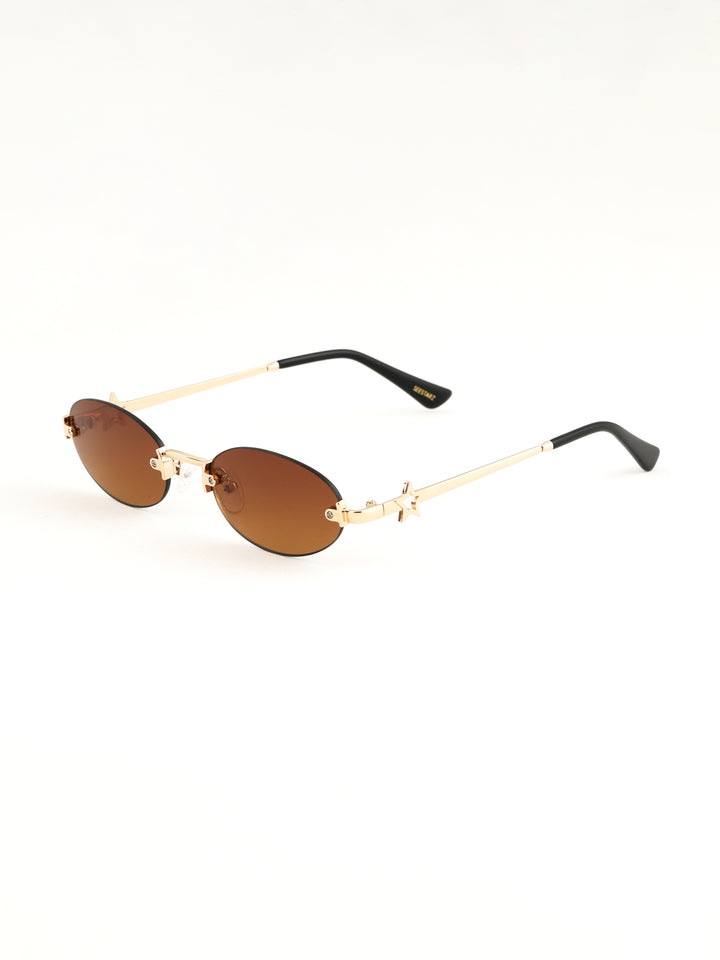 See You No.18 Gold Sunglasses