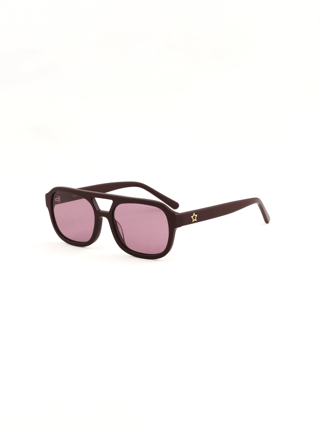 See You No.14 Burgundy Sunglasses