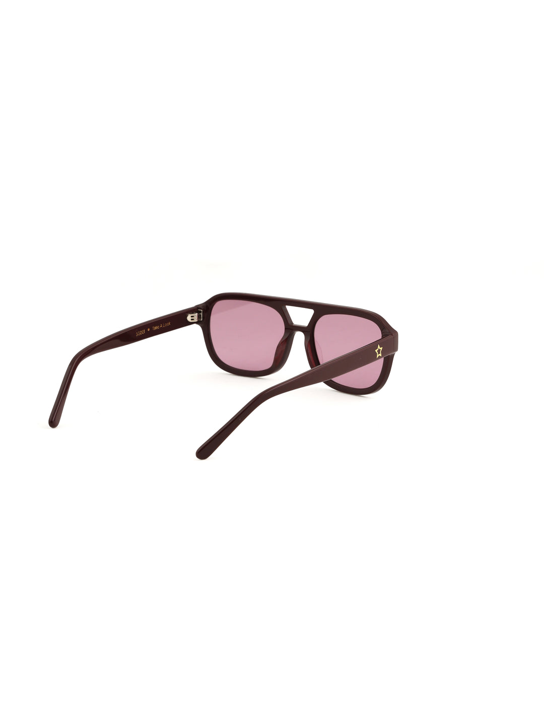 See You No.14 Burgundy Sunglasses