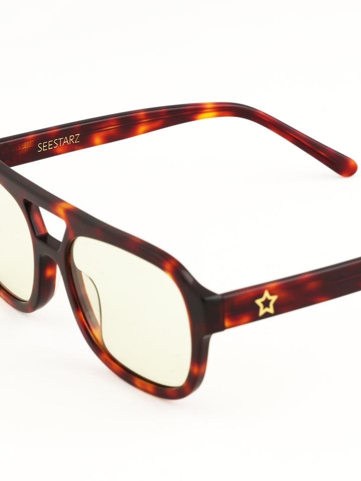 See You No.14 Light Leopard Sunglasses