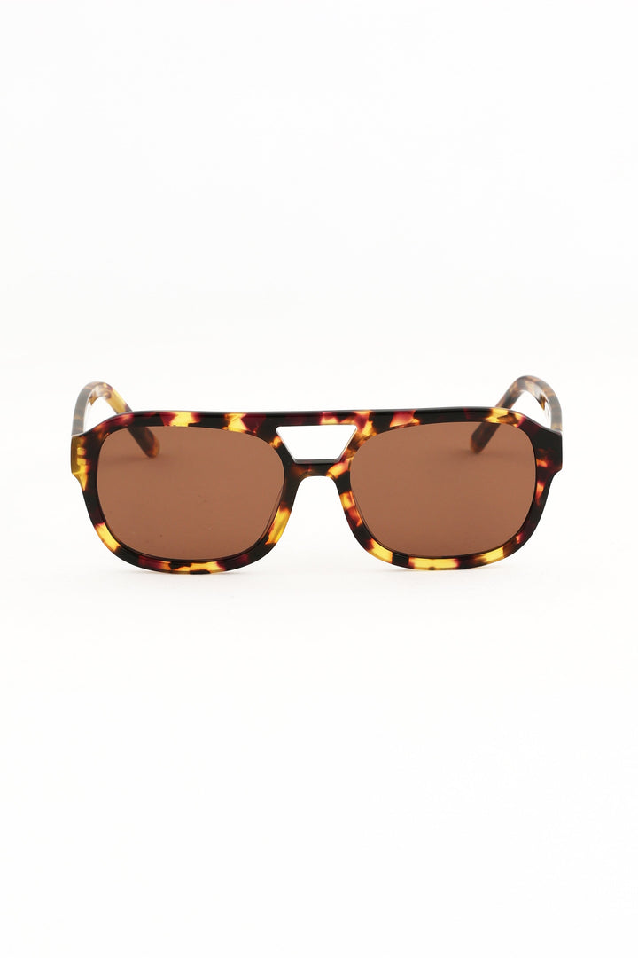 See You No.14 Leopard Sunglasses